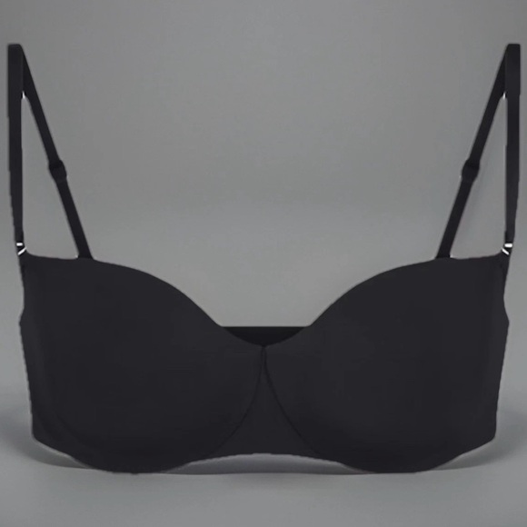 SKIMS Other - SKIMS Smoothing Intimates Strapless Bra Onyx 46DDD (F)  CUSHIONED UNDERWIRE  NWT